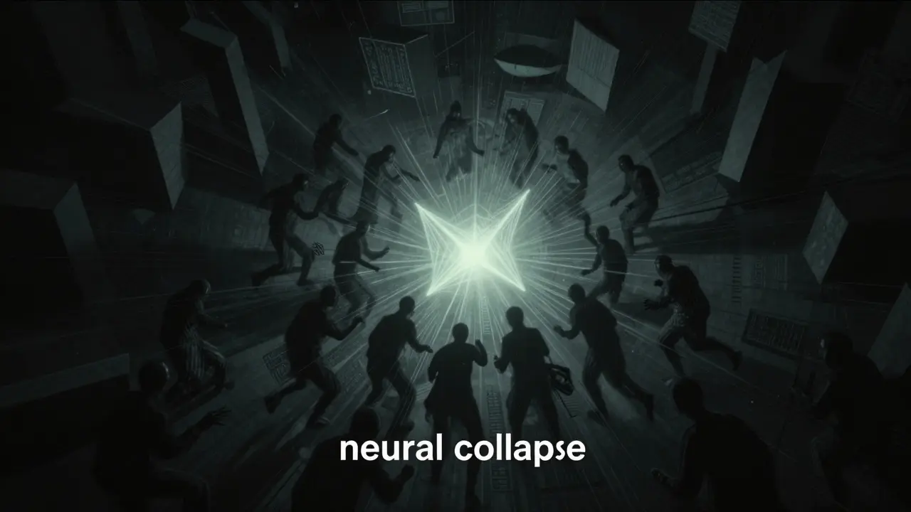 Chaotic data collapsing into a tight geometric cluster